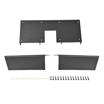 Solid Spare For Honda Civic 2012-2015 Curved Rear Bumper Lip Diffuser Splitter Valance 3Pcs