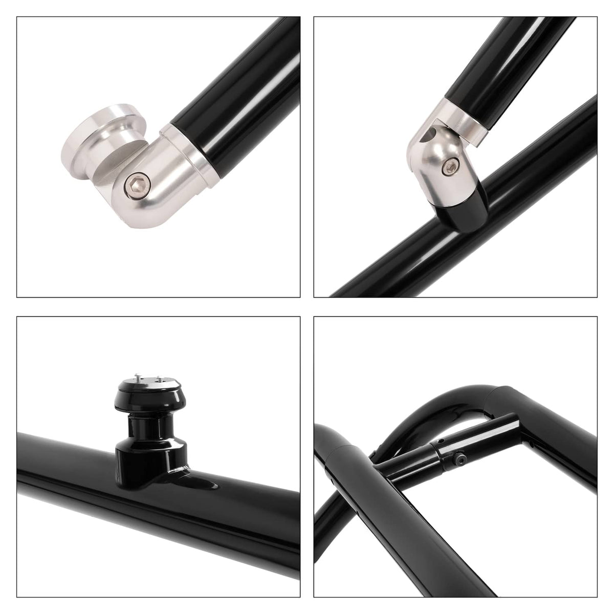 Solidspare Aluminum Wakeboard Tower Tube For universal Boat 74"-102" wide easy installation