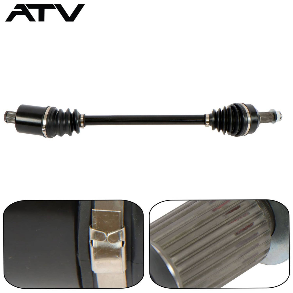 Solidspare Rear Left/Right CV Axles Drive Shaft For Polaris RZR Trail S 4 900 XP General