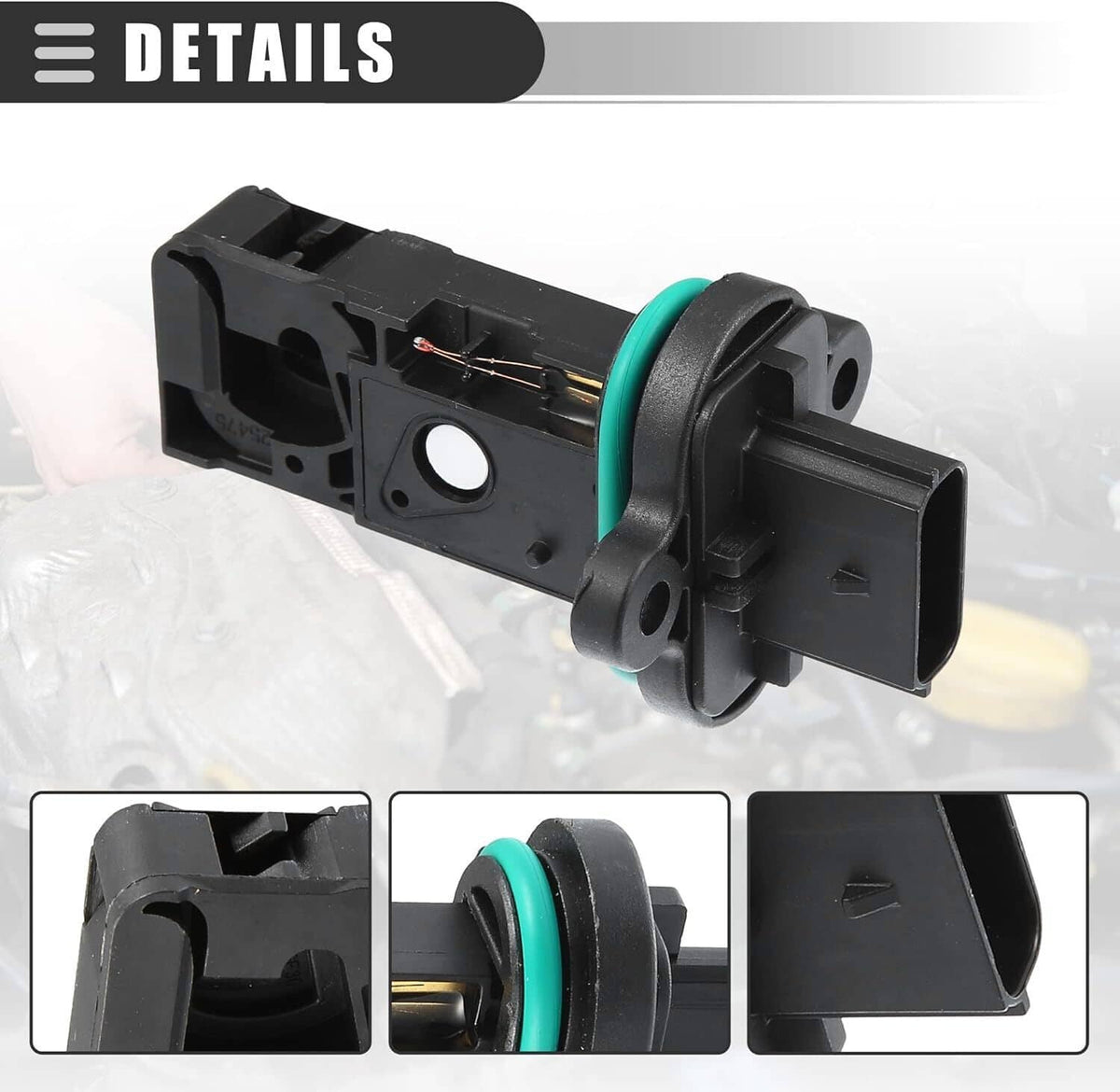 Solidspare New Air Flow Sensor Meter 0280218419 For 2017-2019 Chevrolet Cruze 1.4L 1.8L