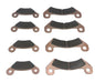 (2) Front Rear Brake Pads for Gas Diesel John Deere Gator XUV AM141182 AM140607