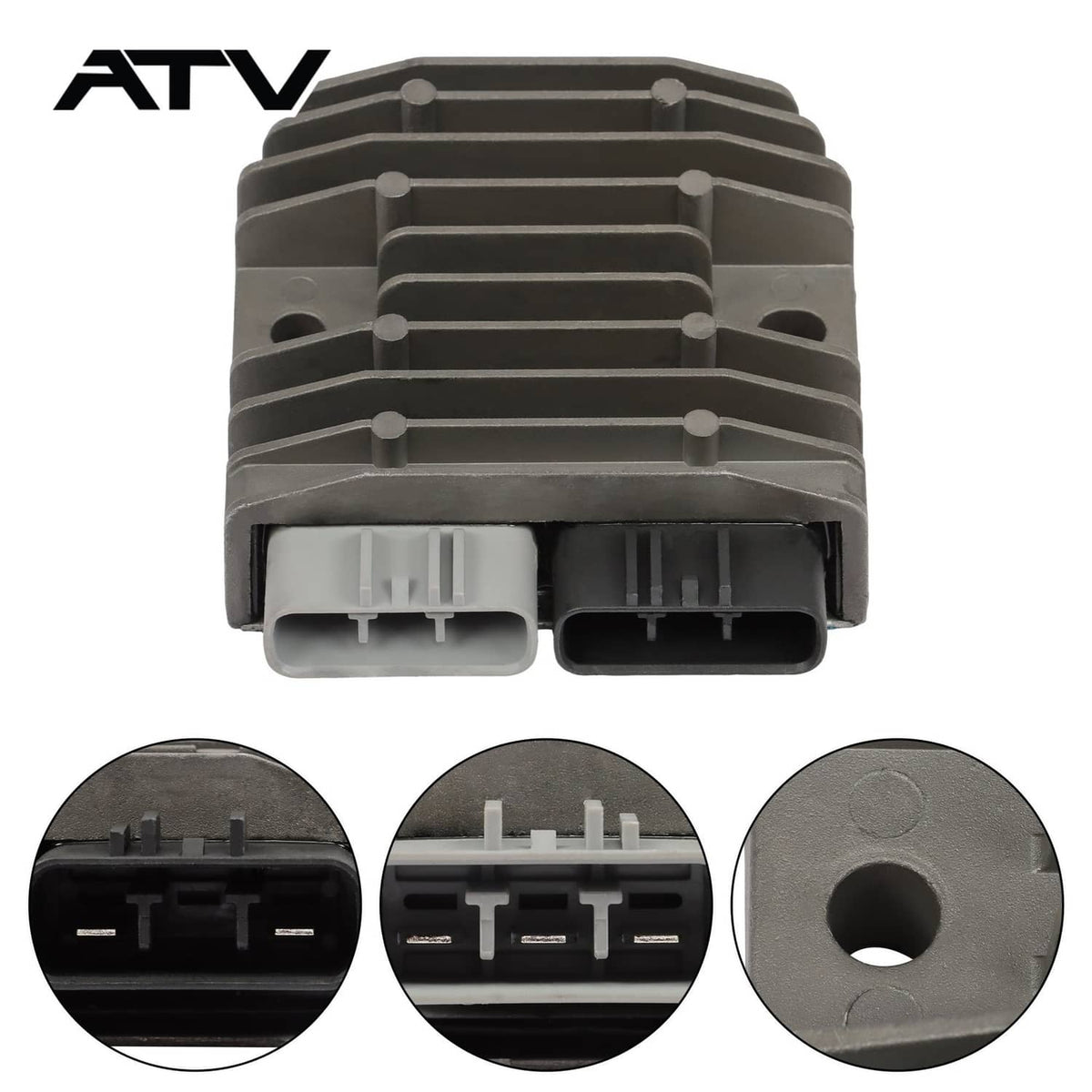 Solidspare Regulator Rectifier 31600-HR0-F01 for Honda SXS500M SXS500M2 Pioneer 500 15-20