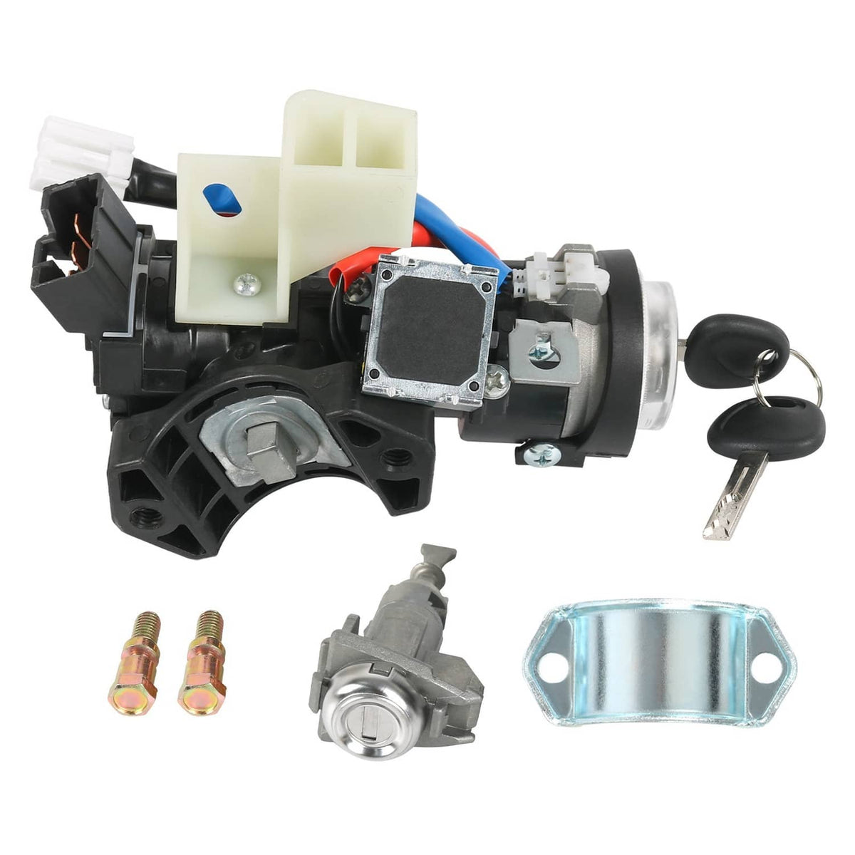 Solidspare Ignition Lock Switch with Door Lock Cylinder & Keys 81905-2T040 For Kia Optima