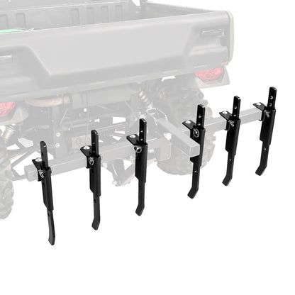 Solidspare Powder Coated Steel Chisel Plow Implement For ATV  UTV  Lawn/Garden Tractors