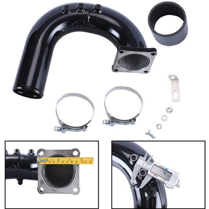 Solidspare New High Flow Intake Elbow Tube Pipe For 2003-2007 Dodge Ram 5.9L Cummins Diesel