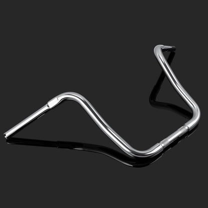 Solidspare 14" Rise Ape Hanger Handlebar Fat 1-1/4" For Harley Sportster Softail Road King