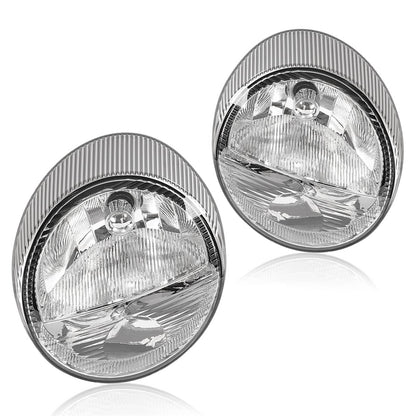 Solid Spare Driver and Passenger Side Headlights For Ford Thunderbird 2002-2005 Halogen
