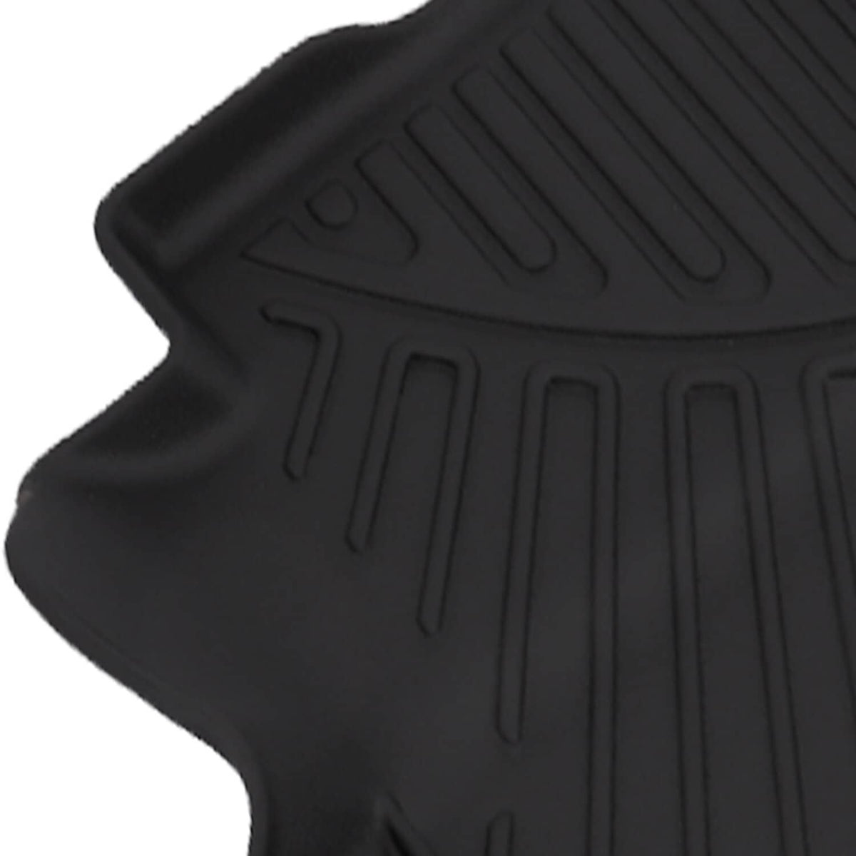 Solidspare Black Floor Mat Liners For 2022-2024 Nissan Frontier Crew Cab TPE All-Weather