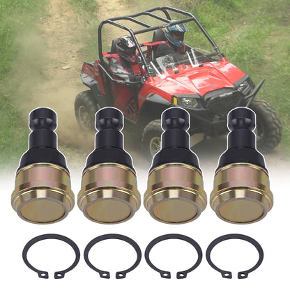 Solidspare 4Pack Ball Joint Upper or Lower for Polaris Sportsman 550 850 1000 XP/X2/Touring