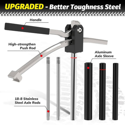 Solidspare Dirt Bike Tire Changing Tool Kit Fit for Motocross and Enduro 16" to 21" 15-25mm