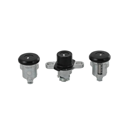 Solidspare Black Doors & Hatch Lock Cylinder Set PY472 For 1993-2002 Camaro Firebird