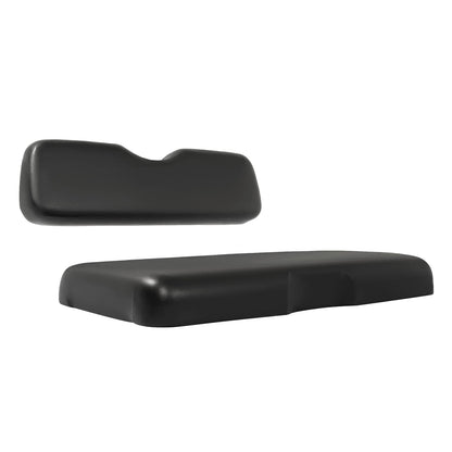 Solidspare Front Seat Bottom and Backrest Kit For EZGO RXV Back Cushion Golf Cart 08+ Model