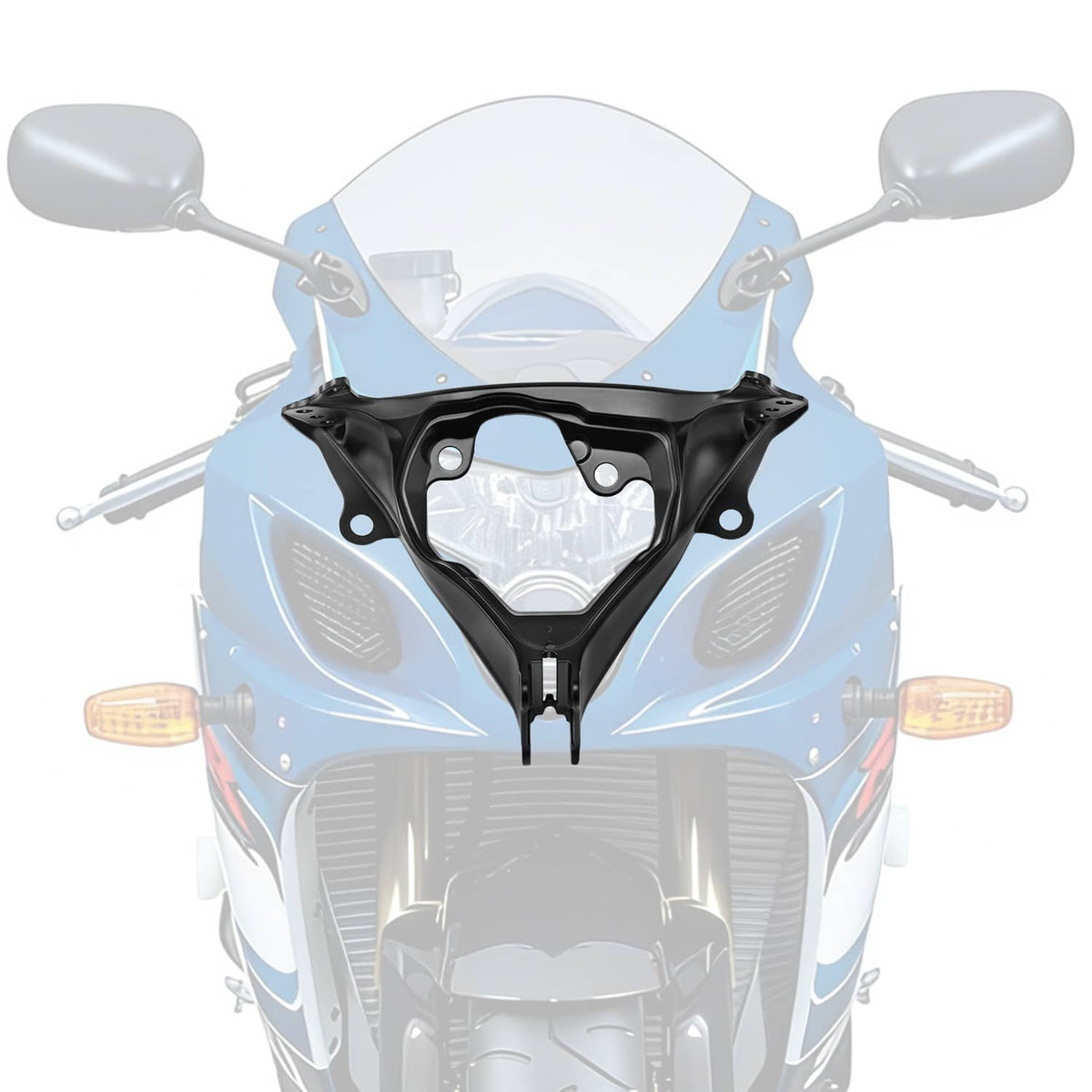 Solidspare Upper Headlight Fairing Stay Bracket Fit For Suzuki GSXR600 GSXR750 2008-2010