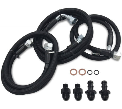 Solidspare 48RE Transmission Cooler Hose Line Fittings for 2003-07 Dodge Ram 5.9L 2500/3500