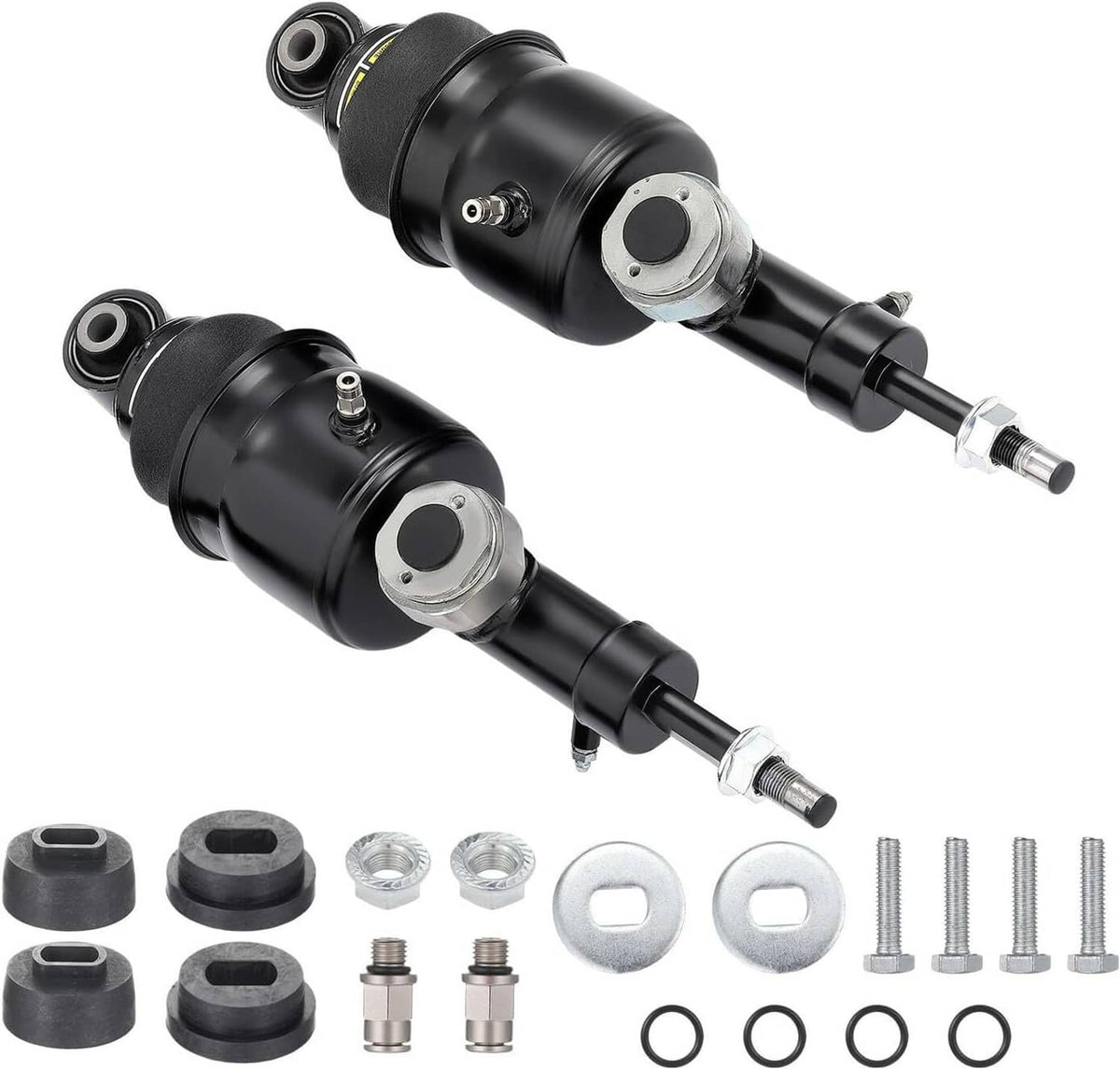 Solidspare Pair Rear Hydraulic Air Suspension Shock Struts For 2011-2021 Infiniti QX56 QX80