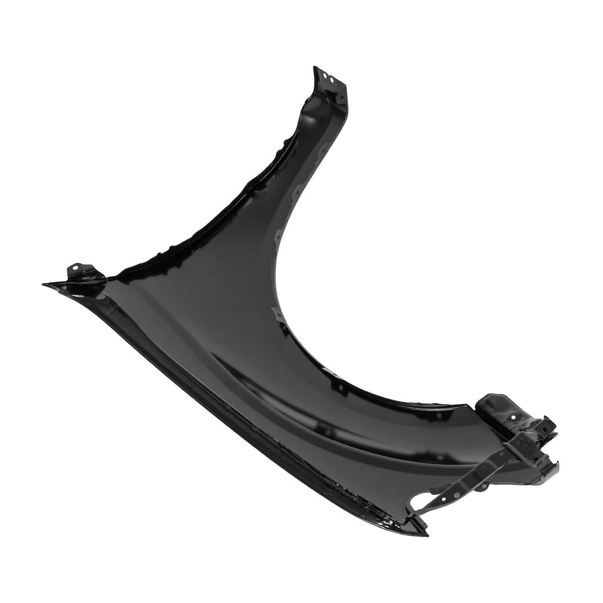 Solid Spare Front Fender For 2001-2004 Toyota Tacoma Passenger Side Black Steel TO1241180