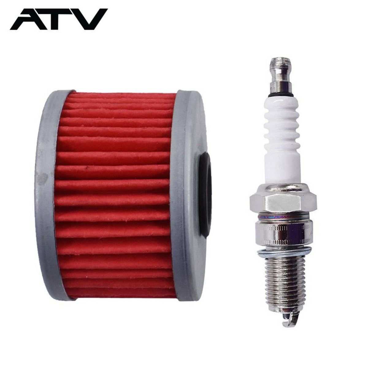 Solidspare Air Oil Filter Spark Plug Tune Up Kit For Honda FourTrax 300 TRX300 1988-2000