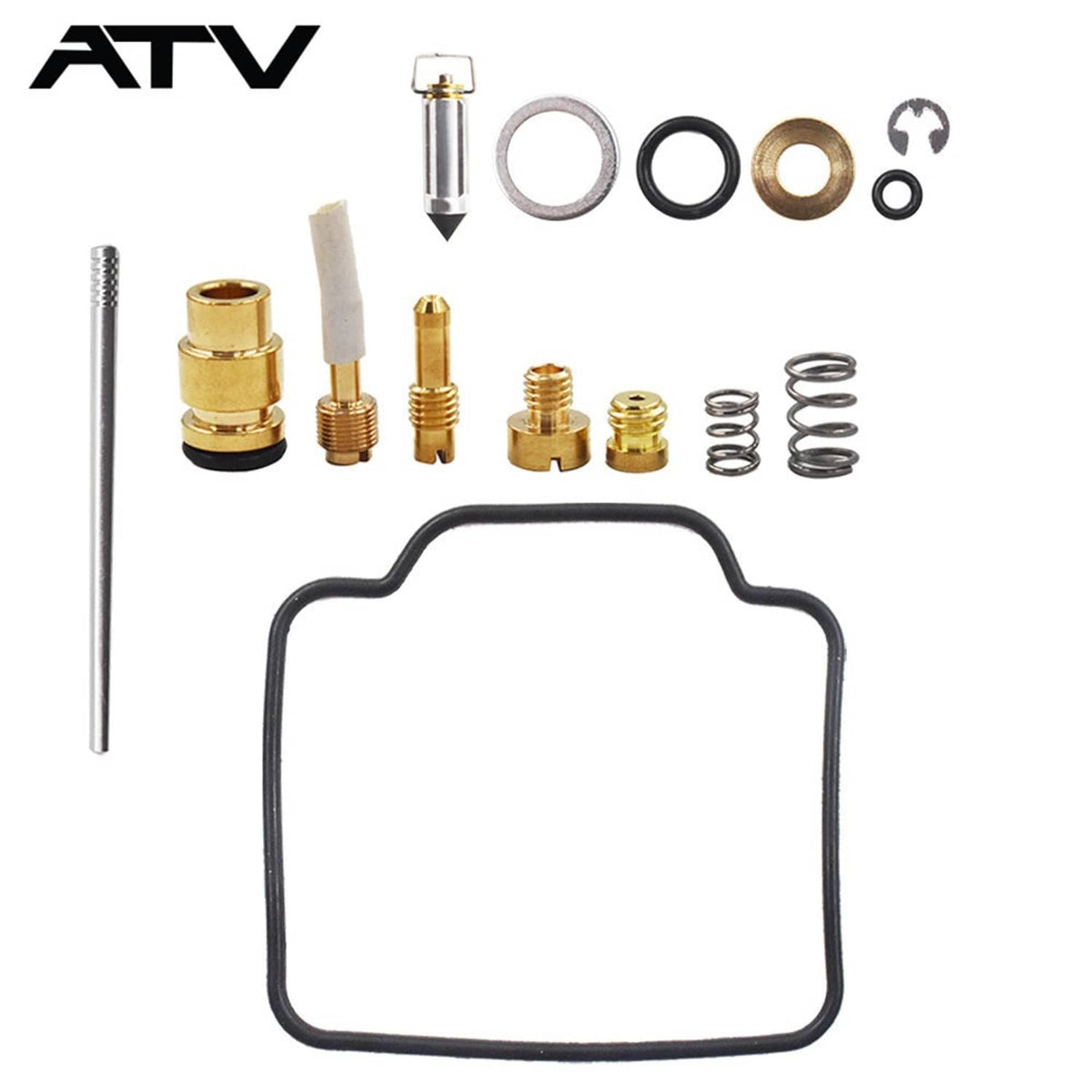 Solidspare Fit For Suzuki LTF4WDX King Quad 1991-1998 Carb Rebuild Kit Repair LT4WDX