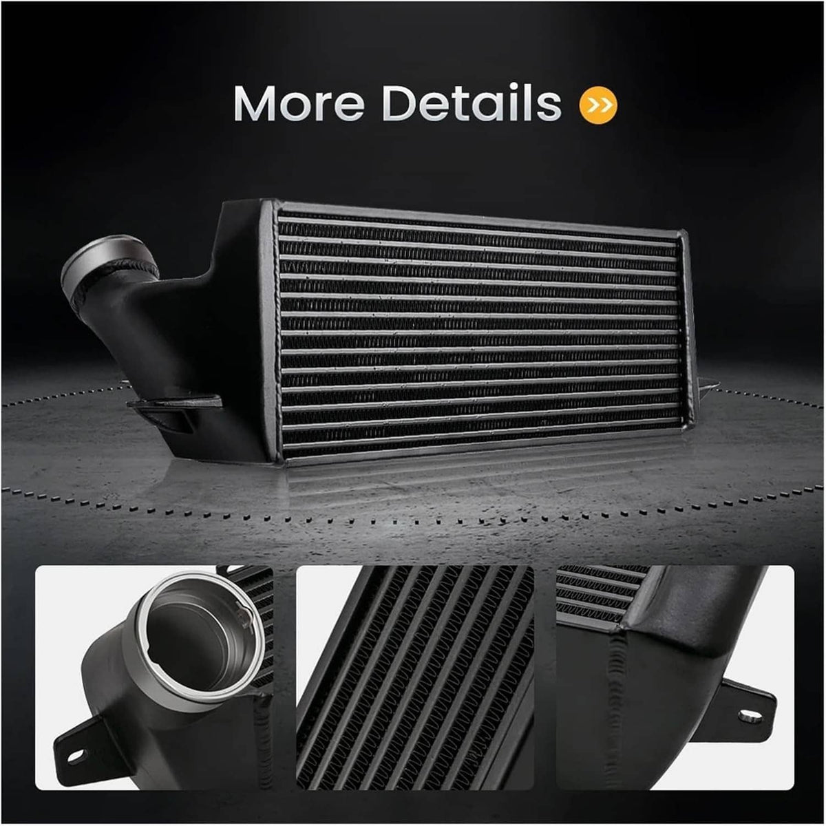 Solidspare New Front Mount Intercooler Kit For BMW E82 E88 135i 1M E90 E92 335i E89 Z4