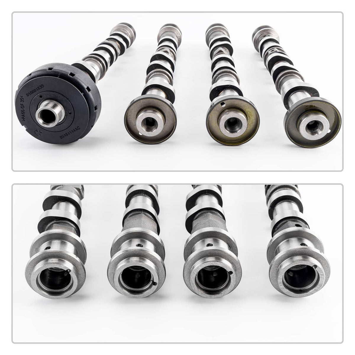 Solidspare Engine Camshafts 5184377AG 5184378AG 5184379AG 5184380AG for 11-18 Jeep Chrysler