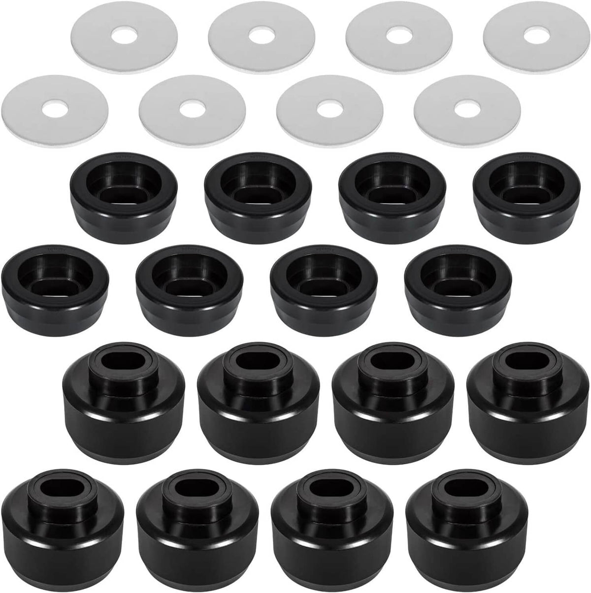 Solidspare 7-141 Body Cab Mount Bushing Kit For 1999-2014 Chevy Silverado 1500 GMC Sierra
