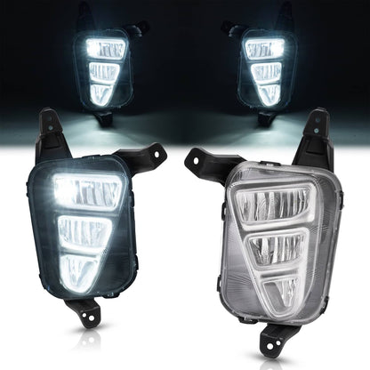 Solid Spare Left&Right Side Front LED Fog Lights For Kia Optima 2016 2017 2018 #92202D5000