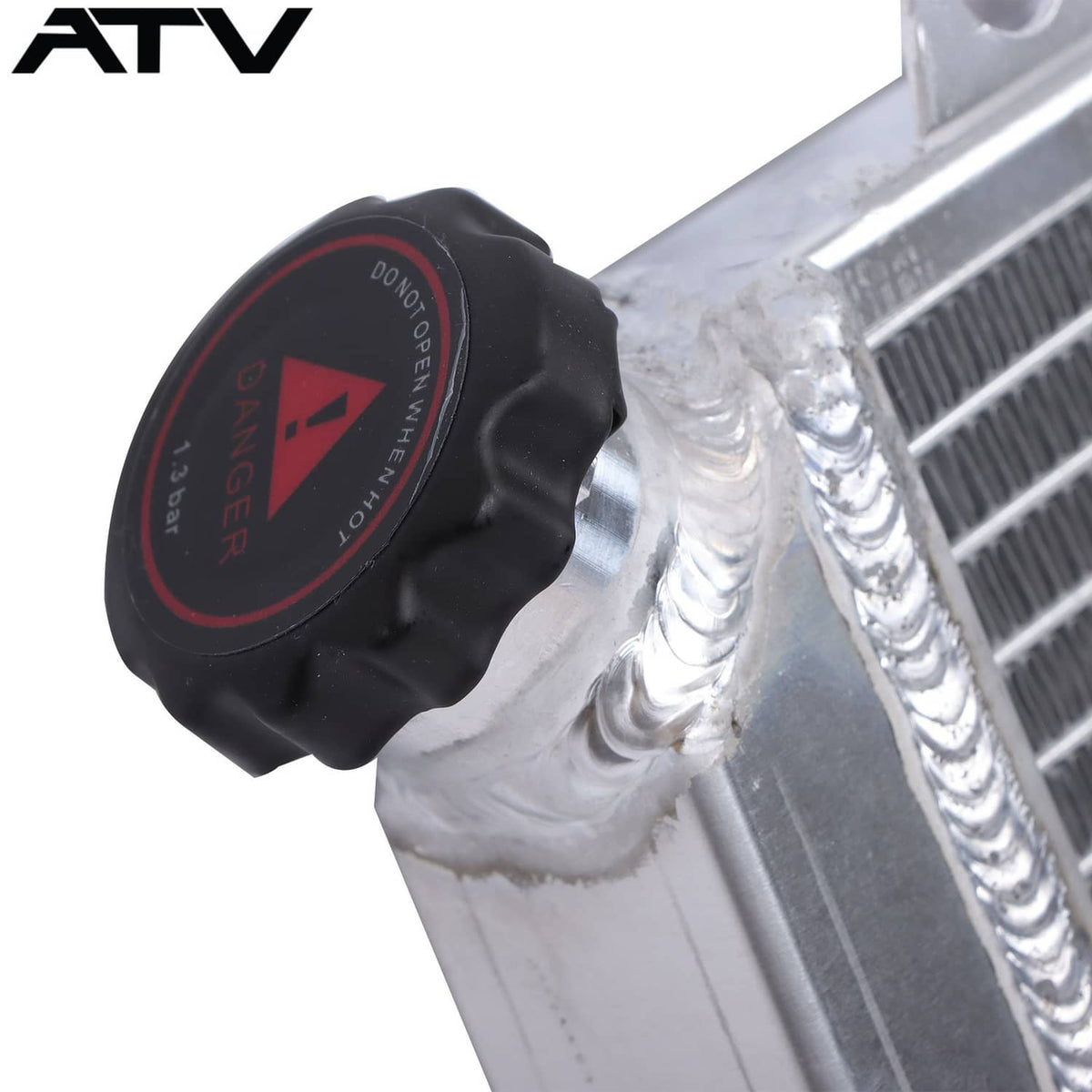 Solidspare Aluminum Radiator with cap For Kawasaki KAF 620 Mule 2500 2510 93-00 #39061-1270