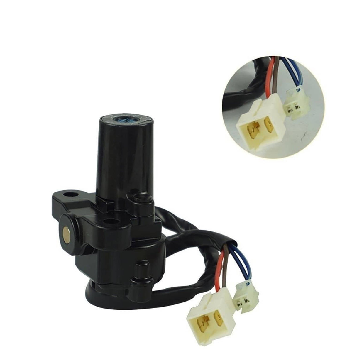 Solidspare Ignition Switch Gas Cap Seat Lock Key Set For Yamaha MT03 06-12 YZF R1 R6