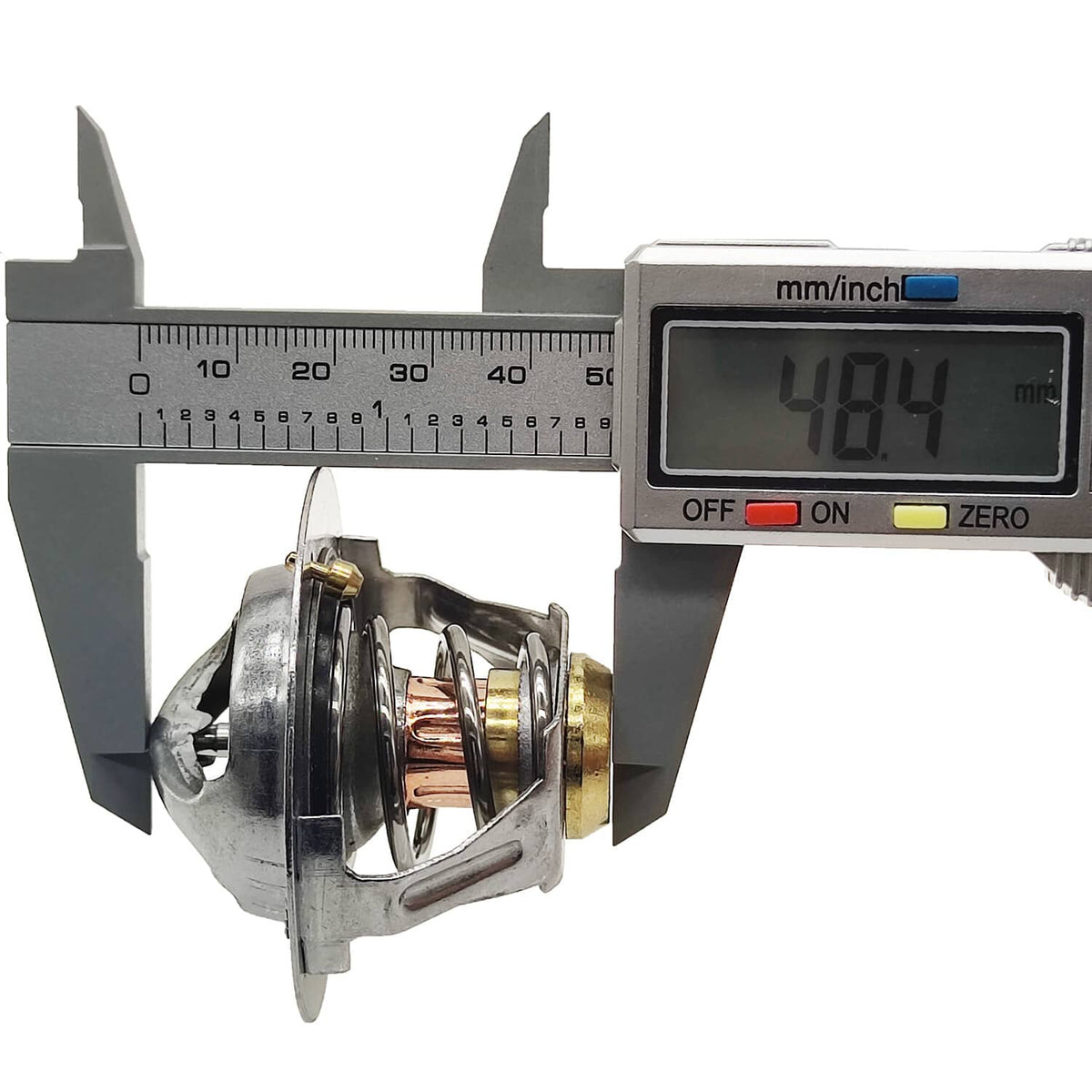 Solid Spare 76℃ 168.8℉ Thermostat 5292744 Fit for Cummins Dodge 03-07 Ram 2500 3500 5.9L 24V