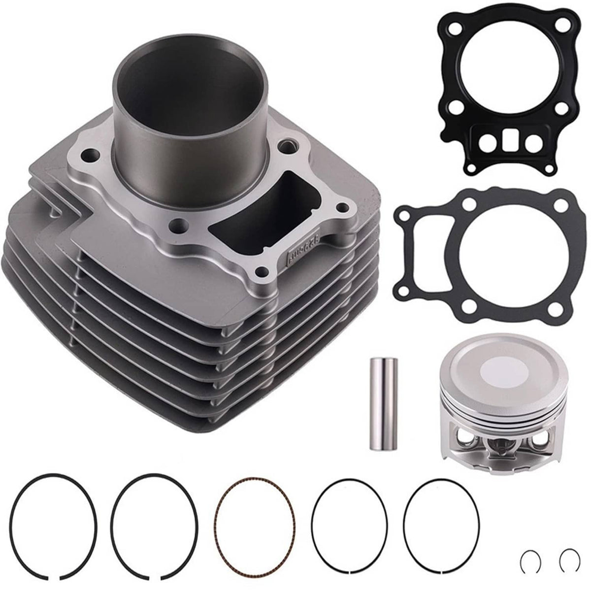 Solidspare Cylinder Piston Gaskets Top End Rebuild Kit For 2000-2006 Honda Rancher TRX350