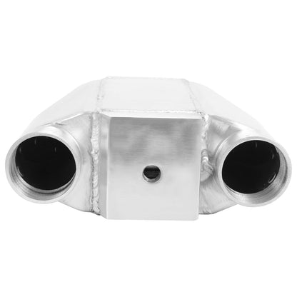 Solidspare NEW Universal Air to Water Intercooler A/W IC 2.5" in 3" out For Jet Ski Sea Doo