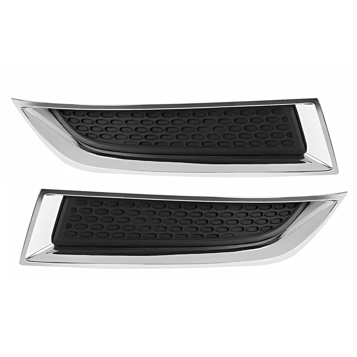 Solid Spare Headlight Cover Trim Set For 2013-2017 GMC Acadia Molding #20982400 20982401