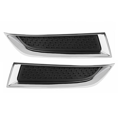 Solid Spare Headlight Cover Trim Set For 2013-2017 GMC Acadia Molding #20982400 20982401