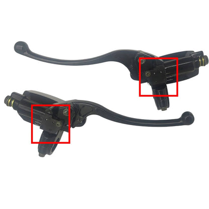Solidspare Left+right Motorcycle Front Brake Light Stop Switch Click Front Lever Clutch