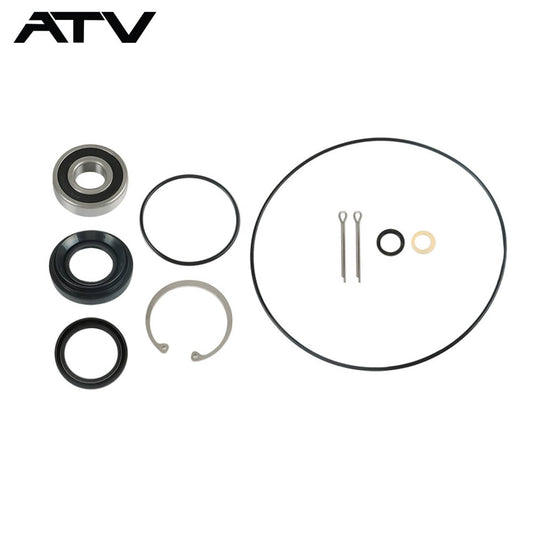 Solidspare For Honda Rancher 420 TRX420 2x4 4x4 Rear Brake Drum Bearing Seals Kit 2014-2023