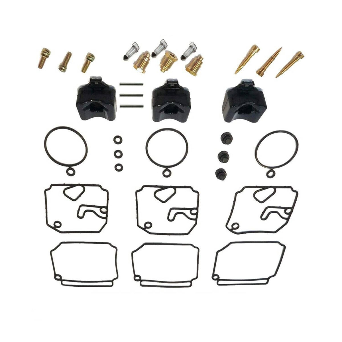 Solid Spare Yamaha Outboard New Carb Carburetor Repair Kit 6H4-W0093-03-00 40hp 50hp