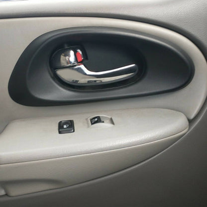Solid Spare Front Left Inside DOOR HANDLE BEZEL For 2002-2009 Chevy Trailblazer # 15214501