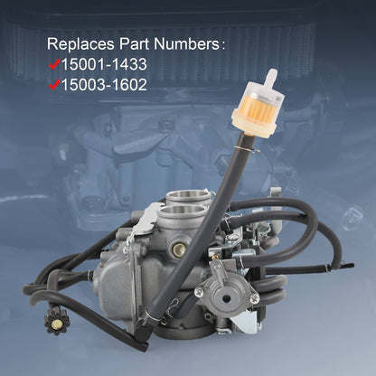 Solidspare Carburetor Carb For Kawasaki Ninja 250R 250 EX250 ZZR 250 GPX 250 GPX 400