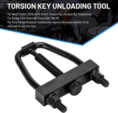 Solidspare Black Torsion Bar Key Installation Removal Tool For Chevy GM Dodge Trucks SUVs