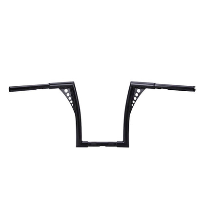 Solidspare For Harley FLST FXST 883 1200 XL Black 14" Handlebar Ape Hangers Bar 1.25'' Fat