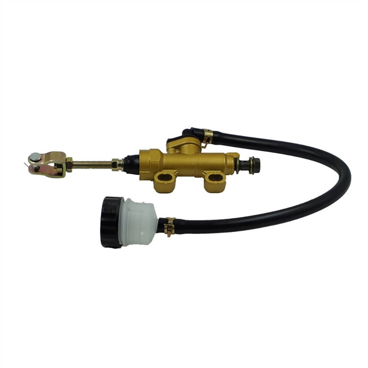 Solidspare SILVER Rear Brake Master Cylinder Pump For Motorcycle Go Kart ATV Dirt Pit Bike