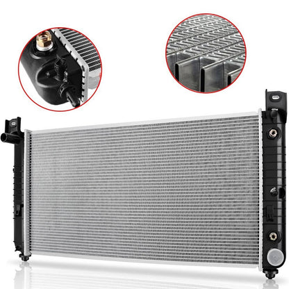Solidspare 34'' Radiator 15841571 for Chevy Silverado Suburban Tahoe GMC Sierra 1500 Yukon
