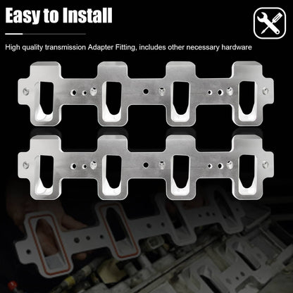 Solidspare For LS1 Cathedral Port Cylinder Head to LS3 LSA ZL1 CTS-V Supercharger Adapters