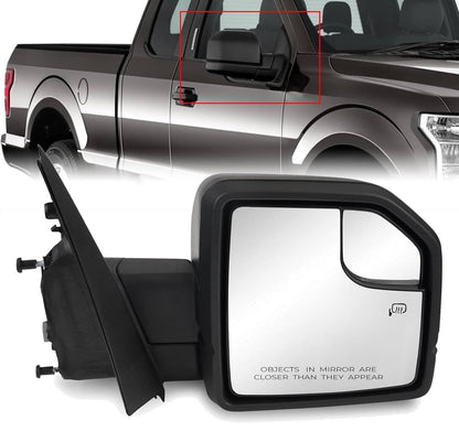 Solidspare Right Side Mirror For 2015-2020 Ford F150 Power Heated Adjustment Signal 6-pins