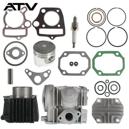 Solidspare Top End Kit for Honda ATC70 CRF70 CT70 C70 TRX70 XR70 S65 70cc Cylinder Piston