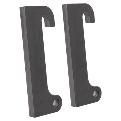 Solidspare 1 Pair Blank Quick Attach Loader Mounts For Cat IT28 Loader mounts Steel