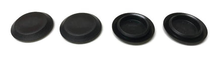 (4) 1" Inch Plastic Snap-In FLUSH MOUNT HOLE PLUG for Sheet Metal Fit Fender