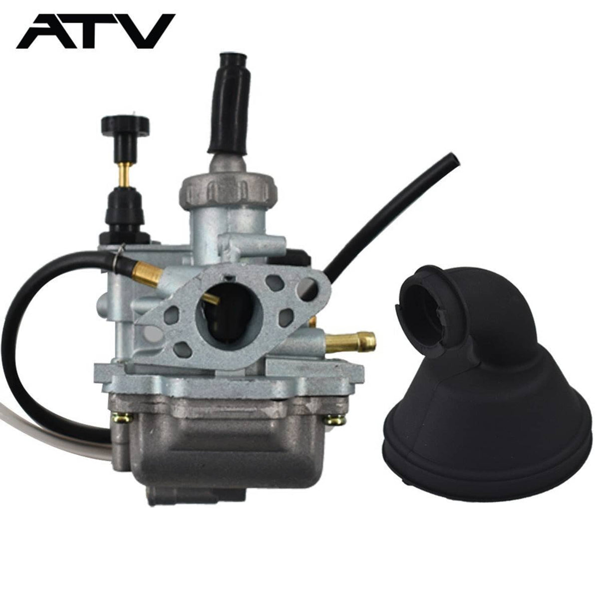 Solidspare Intake Manifold with Carb Carburetor for SUZUKI LT80 LT 80 QUADSPORT ATV 87-06
