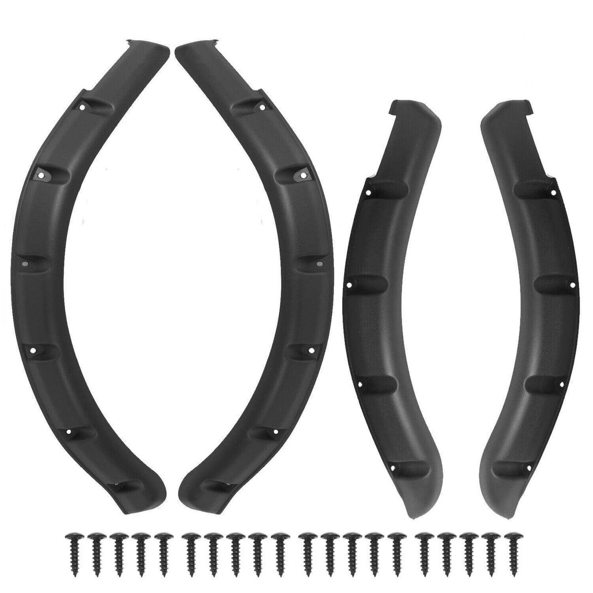 Solidspare Golf Carts Front Rear Fender Flares W/ Stainless Screws For Club Car DS 1993-UP