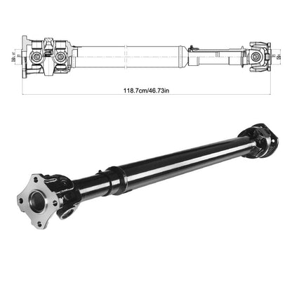 Solidspare Rear Drive Shaft Assembly Driveshaft For 1996-2000 Toyota 4Runner 4WD 371103D300